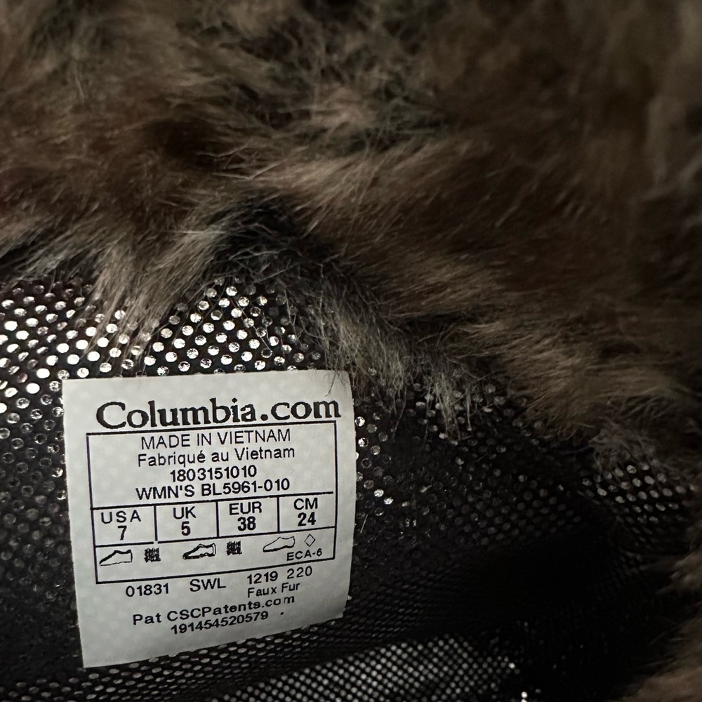 Columbia Women’s Minx Shorty III Boot Size 7 - Picture 9 of 9